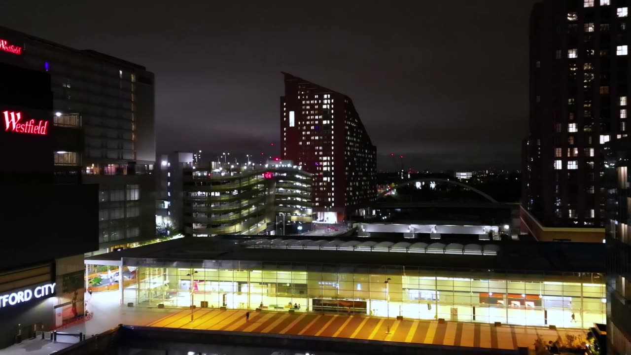 The city, from the car park roof