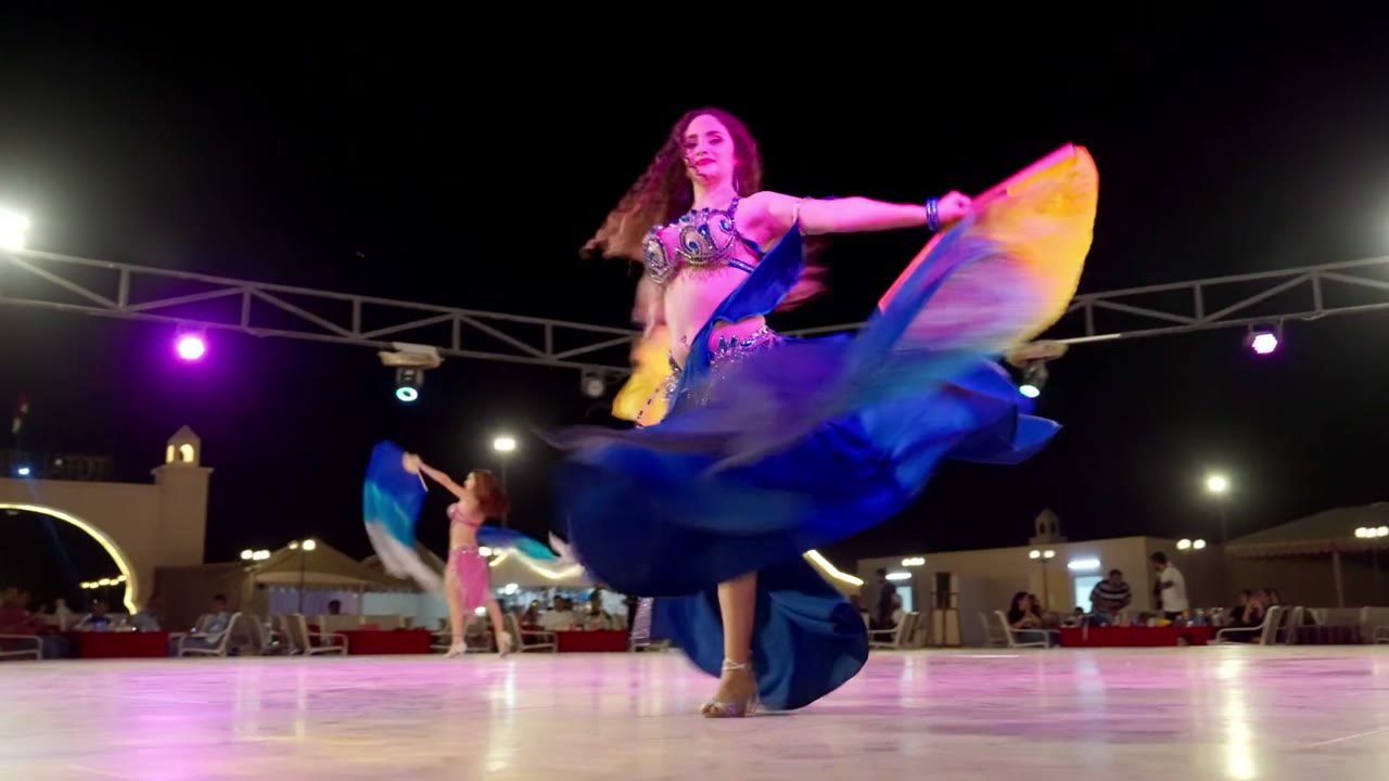 The veil dancer