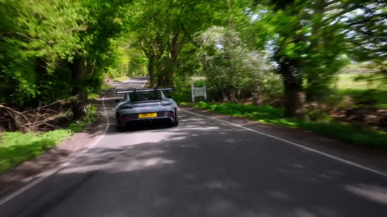 A wooded lane